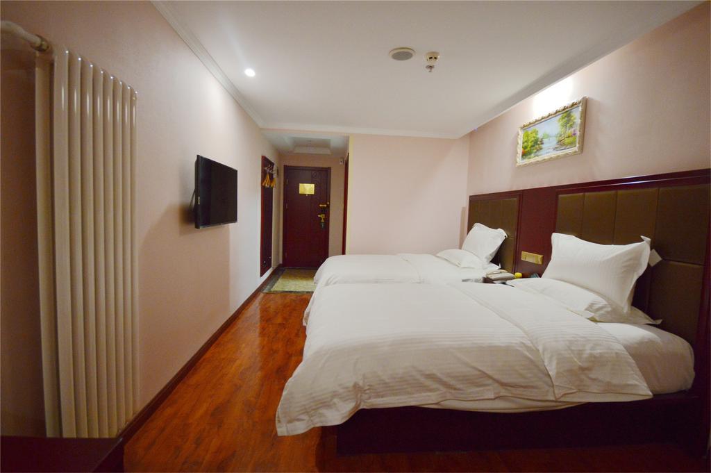 Greentree Inn Guangxi Yulin Jincheng Commercial Building Shell Hotel Bagian luar foto